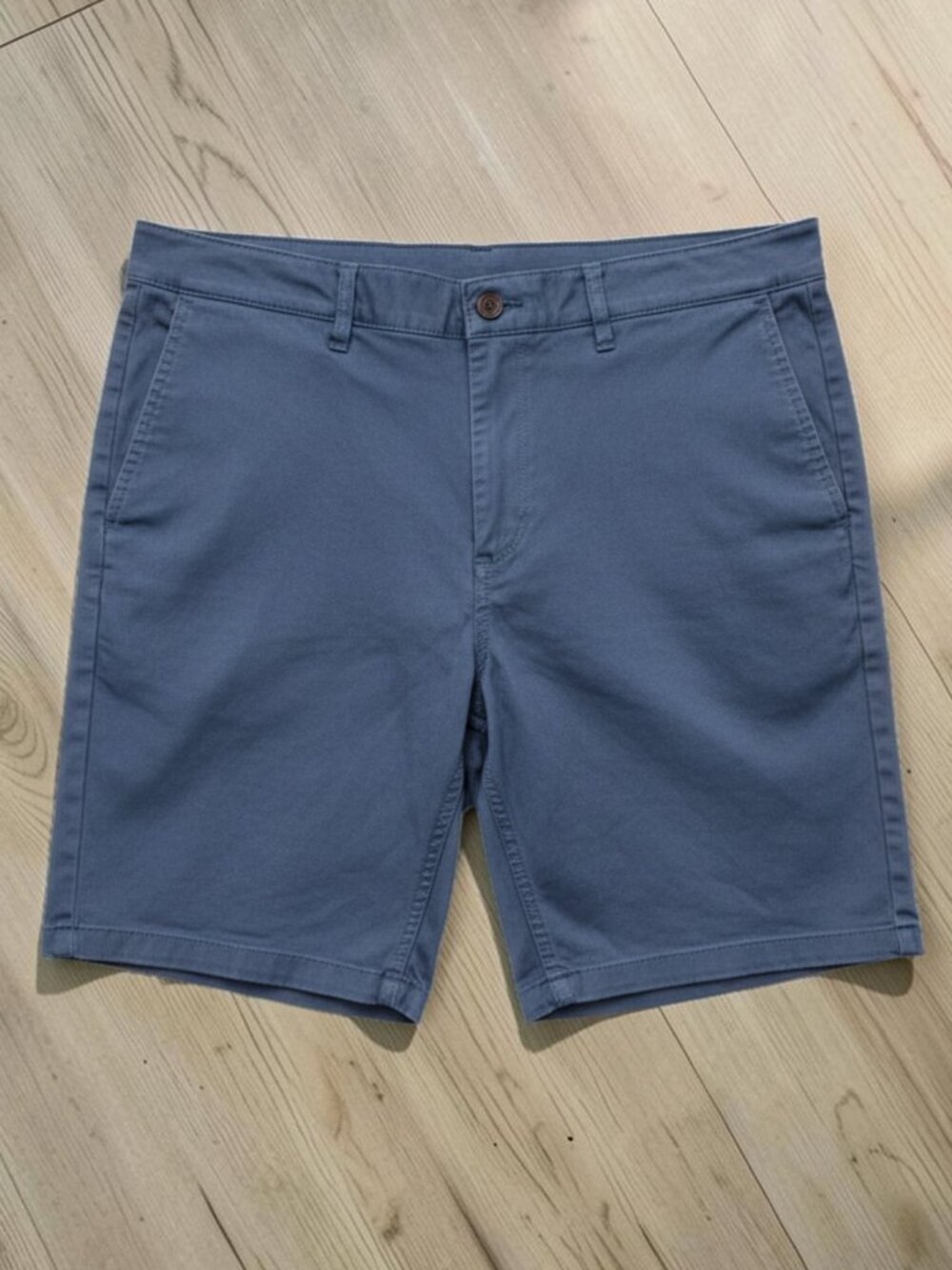 Katin Cove Shorts Mens Slate Blue Stretch Fabric Comfy Weighty 36